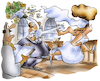 Cartoon: Hochzeit (small) by HSB-Cartoon tagged heiraten,hochzeit,brautpaar,bräutigam,braut,kirchliche,standesamt,ehepaar,ehe,karrikatur,cartoon,jawort,hochzeitsfeier,karikatur,eheleute,scheidung