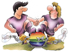 Cartoon: Homophobie im Sport (small) by HSB-Cartoon tagged homophobie,schwul,lesbisch,sport,outen,homosexuell,fussball,diskriminierung