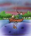 Cartoon: Jagdzenen (small) by HSB-Cartoon tagged jagd,enten,wasservögel,boot,