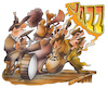 Cartoon: Jazz (small) by HSB-Cartoon tagged jazz,music,jazzmusik,soul,festival,event,musik,jazzer,drums,saxophon,trompete,bass,musikinstrument,musiker,violin,double,musiknote,blues,melody,song,musikstück,cartoon,cartoonist