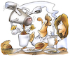 Cartoon: Kaffee der Zukunft (small) by HSB-Cartoon tagged kaffee,kaffeekanne,kaffeetase,cafe,frühstück,drohne,zukunft,kaffeebohne,kaffeesorte,emsa,kaffeebecher,cup,jacobs,krönung,arabica,robusta,lavazza,eduscho,tschibo,melitta,kaffeezeit,kaffeetrinken,kaffeebauer,fairtradekaffee,coffee