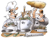 Cartoon: Madentasting (small) by HSB-Cartoon tagged made,madentasting,insekten,insektenessen,küche,koch,ekel,food,proteine,bioökonomie,vitamine,kochen,testesser,tasting,probierenraupen,käfer,eiweißgehalt,spinnen,geschmack