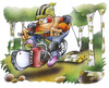 Cartoon: Mountainbiker (small) by HSB-Cartoon tagged natur,flora,fauna,wald,busch,gebüsch,trial,mountainbike,mountainbiker,umwelt,umweltschutz,naturschutz,rücksicht,tiere,säge,motorsäge,kettensäge,sachs,dolmar,stiehl,naturpfade,crossstrecke,cartoonist,karikaturist,karikaturzeichner,cartoonzeichner,fun,funsp