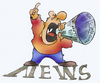 Cartoon: news (small) by HSB-Cartoon tagged news,newspaper,magazine,people,journal
