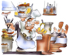 Cartoon: Personalmangel in der Gastronomi (small) by HSB-Cartoon tagged gastronomie,gaststätte,gaststättenpersonal,personalsuche,karrikatur,personalangebot,job,jobvergabe,jobsuche,gastwirt,gastwirtschaft,koch,kellner,ober,thekenpersonal,lokal,kneipe,wirtshaus,restaurantbesucher,karikatur,ausflugslokal