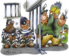 Cartoon: Polizeiarbeit (small) by HSB-Cartoon tagged polizei,polizist,polizeiarbeit,polizeiwache,polizeibeamter,krimi,kommisar,inspektor,kriminalbeamter,gefängnist,knast,verbrecher,verbrechen,dieb,räuber,brandstifter,gefangenerjail,police,policeofficer,prision,gefängnis,cartoon,cartoonist,cartoonzeichner,ka