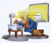 Cartoon: presentation (small) by HSB-Cartoon tagged presentation,business,office,airbrush,cartoon,airbrushcartoon