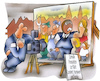 Cartoon: Pressefotos (small) by HSB-Cartoon tagged business,election,family,farmer,photo,picture,politics,press,trade,abgeordnete,abgeordneter,airbrush,aufstellwand,bauer,bericht,berichterstattung,bundestag,bundestagsabgeordneter,familie,foto,fotografie,handwerk,handwerker,hsb,hsbcartoon,karikatur,kind,kinder,landtag,landtagsabgeordneter,landwirt,landwirtschaft,lokalkarikatur,lokalpolitik,lokalpolitiker,medien,medienpräsenz,medienwirksam,medienwirksamkeit,mitarbeiter,motiv,mutter,politik,politiker,presse,pressefoto,pressetermin,reportage,reporter,wahl,wahlkampf,wählen,wähler,zeitschrift,zeitung,zeitungsartikel