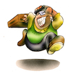 Cartoon: Running Rentner (small) by HSB-Cartoon tagged arbeit,arbeitsweg,job,angestellter,arbeiter,rennen,illustration,rentner,rentenalter,renteneeintrittsalter,altersvorsorge,figur,airbrush