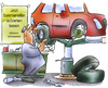 Cartoon: Sommerreifen (small) by HSB-Cartoon tagged winter,winterreifen,sommerreifen,werkstatt,auto,reifenwechsel,mechaniker,hebebühne,jahreszeit,schneeketten,autoreifen,airbrush