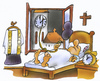 Cartoon: Sommerzeit (small) by HSB-Cartoon tagged sommerzeit winterzeit geistliche kirche pastor pater pfarrer turmuhr kirchturm kreuz schlaf wecker zeit cartoon karikatur hsb airbrush