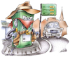 Cartoon: Spritpreise (small) by HSB-Cartoon tagged tanken,tankstelle,tanksäule,spritpreise,benzin,super,diesel,e10,autofahrer,tank,aral,shell,esso,bp,total,kraftfahrstoff,kraftstoff,kraftstoffverbrauch,karrikatur,karikatur