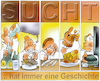 Cartoon: Sucht (small) by HSB-Cartoon tagged sucht,süchtig,süchtiger,droge,kokain,alkohol,bier,schnaps,likör,wein,alkoholiker,rauchen,racher,zigarette,zigarre,pfeife,lsd,heroin,ecstasy,cannabis,junkie,esssucht,internet,internetsucht,suchttherapie,suchtberatung,computersucht,handysucht,suchtbetreuung,cartoon,illustration,airbrush