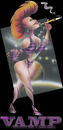 Cartoon: the vamp (small) by HSB-Cartoon tagged vamp sexy girl airbrush illustration airbrushillustration airbrushart universum airbrushdesign pin up pinup pinupgirl