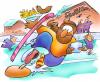 Cartoon: wintersports (small) by HSB-Cartoon tagged winter,ski,sport,snow,skate,sledge,sled