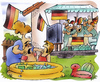 Cartoon: WM daheim (small) by HSB-Cartoon tagged wm,wm2010,worldchampionship,tv,fernseh,fernsehübertragung,fan,deutschland,germany,südafrika,argentinien,pool,swimmingpool,garten,endspiel,kinder,eltern,vater,mutter,sommer,getränke,bier,airbrush,cartoon,karikatur