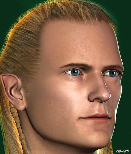 Cartoon: Orlando Bloom - Legolas (medium) by Cartoonfix tagged orlando,bloom,legolas,herr,der,ringe,lord,of,the,rings