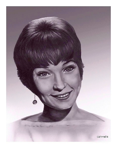 Cartoon: Shirley MacLaine (medium) by Cartoonfix tagged shirley,maclaine