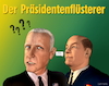 Cartoon: Der Präsidentenflüsterer (small) by Cartoonfix tagged olaf,scholz,bundeskanzler,besuch,in,usa