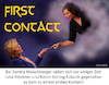 Cartoon: First Contact (small) by Cartoonfix tagged maischberger,talkshow,goering,eckhard,julia,kloeckner