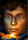 Cartoon: Frodo - Elijah Wood (small) by Cartoonfix tagged elijah,wood,frodo,der,herr,ringeelijah,als,aus,ringe