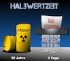Cartoon: Halbwertzeit (small) by Cartoonfix tagged halbwertzeit,wahlversprechen,ampelkoalition,politiker