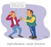 Cartoon: Irgendwann nach Corona (small) by Cartoonfix tagged corona,virus,maskenpflicht,pandemie