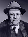 Cartoon: Jean Gabin (small) by Cartoonfix tagged jean,gabin,kommissar,maigret