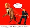 Cartoon: Kampfhund (small) by Cartoonfix tagged usa,iran,israel,trump,netanjahu,libanon