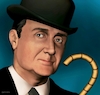 Cartoon: Patrick Macnee - John Steed (small) by Cartoonfix tagged patrick,macnee,john,steed,us,der,fernsehserie,mit,schirm,charme,und,melone,englischer,titel,the,avengers