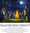Cartoon: Querdenker-Alarm! (small) by Cartoonfix tagged querdenker,hetze,presse,flutkatastophe,ahrweiler