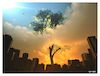 Cartoon: Rising (small) by Cartoonfix tagged rising,natur,umwelt