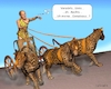 Cartoon: Scholz der Wagenlenker (small) by Cartoonfix tagged olaf,scholz,bundeskanzler,leopard,panzerlieferungen,russland,ukraine,konflikt