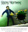 Cartoon: Söders Nightmare (small) by Cartoonfix tagged jamaika,koalition,söder,union,fdp,grüne,sondierungsgespräche,neue,bundesregierung,bundestagswahl,2021,bundeskanzler,virusmutation