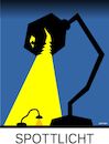 Cartoon: Spottlicht_Spot-Light (small) by Cartoonfix tagged spottlicht,spott,light,mockery