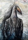 Cartoon: He-Bird (small) by jakpet tagged mann,eitelkeit,psychologie,tiermensch,selbstzufriedenheit,arroganz
