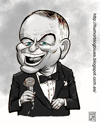 Cartoon: frank sinatra (medium) by Wadalupe tagged sinatra,cine,singer,cantante,star,estrella,actor,mito,famoso