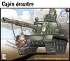 Cartoon: juguete belico (small) by Wadalupe tagged guerra,juguete,tanque