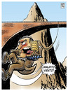 Cartoon: maldito viento (small) by Wadalupe tagged ahorcado,puente,humor,negro,suicidio,frustacion,muerte,desesperacion