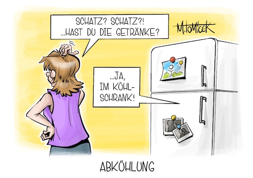 Cartoon: Abkühlung (medium) by Mirco Tomicek tagged hitze,hitzewelle,hitzerekord,wärme,sonne,sommerhitze,warm,wetter,heiß,wetterlage,schwitzen,abkühlen,abkühlung,kühlschrank,karikatur,pressekarikatur,cartoon,mirco,tomicek,hitze,hitzewelle,hitzerekord,wärme,sonne,sommerhitze,warm,wetter,heiß,wetterlage,schwitzen,abkühlen,abkühlung,kühlschrank,karikatur,pressekarikatur,cartoon,mirco,tomicek