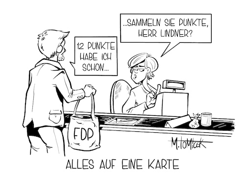 Alles auf eine Karte