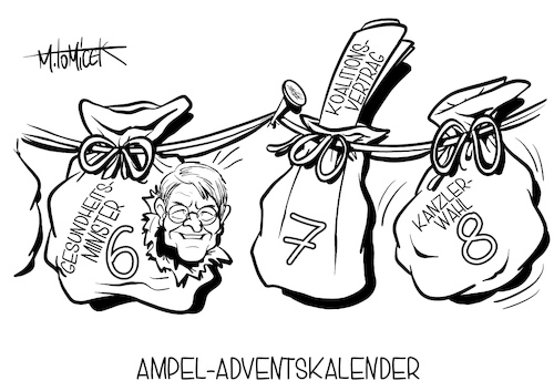 Ampel-Adventskalender