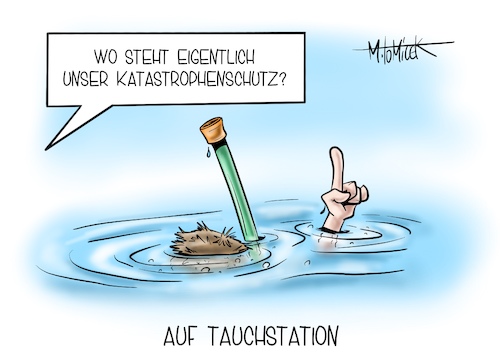 Auf Tauchstation