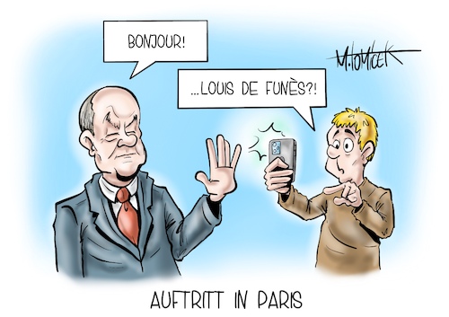 Auftritt in Paris Auftritt in Paris
