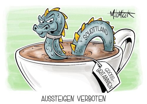 Cartoon: Aussteigen verboten (medium) by Mirco Tomicek tagged oberstes,gericht,britisch,britannien,großbritannien,schottland,referendum,unabhängigkeit,london,england,brexit,schottisch,loch,ness,cartoon,karikatur,pressekarikatur,mirco,tomicek,oberstes,gericht,britisch,britannien,großbritannien,schottland,referendum,unabhängigkeit,london,england,brexit,schottisch,loch,ness,cartoon,karikatur,pressekarikatur,mirco,tomicek