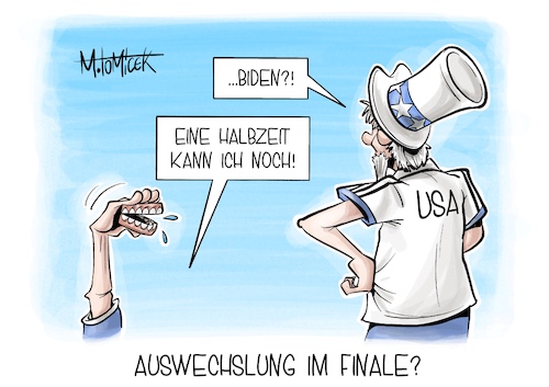 Auswechslung im Finale? Auswechslung im Finale?