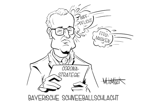 Bayerische Schneeballschlacht