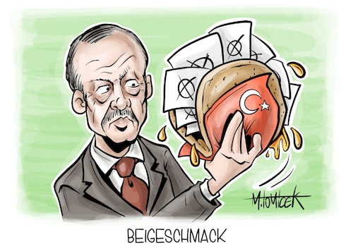 Cartoon: Beigeschmack (medium) by Mirco Tomicek tagged türkei,präsident,präsidentschaftswahl,wahl,wahlen,stichwahl,stichwahlen,erdogan,kilicdaroglu,präsidentenamt,döner,kebab,cartoon,karikatur,pressekarikatur,mirco,tomicek,türkei,präsident,präsidentschaftswahl,wahl,wahlen,stichwahl,stichwahlen,erdogan,kilicdaroglu,präsidentenamt,döner,kebab,cartoon,karikatur,pressekarikatur,mirco,tomicek