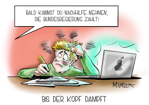 Bis der Kopf dampft