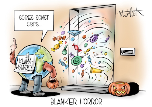 Cartoon: Blanker Horror (medium) by Mirco Tomicek tagged weltklimagipfel,weltklima,welt,klima,gipfel,klimagipfel,schottland,klimawandel,klimakatastrophen,klimaschutz,umweltschutz,naturschutz,umwelt,halloween,süßes,saueres,oktober,horror,cartoon,karikatur,pressekarikatur,mirco,tomicek,weltklimagipfel,weltklima,welt,klima,gipfel,klimagipfel,schottland,klimawandel,klimakatastrophen,klimaschutz,umweltschutz,naturschutz,umwelt,halloween,süßes,saueres,oktober,horror,cartoon,karikatur,pressekarikatur,mirco,tomicek